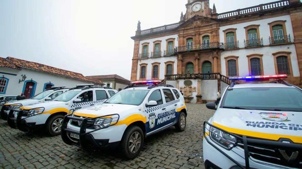 Policia municipal de Ouro Preto. Minas Gerais